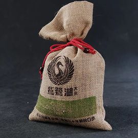 China Wiederverwendbare Baumwollzugschnur-Taschen sind sperrig,/wirtschaftliche einfache Segeltuch-Zugschnur-Taschen fournisseur