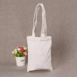 China Druckeinkaufsbaumwollsegeltuch-Tasche, kundenspezifisches Logo-weiße Baumwolleinkaufstasche fournisseur