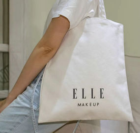 China Elegante Schulter-Monogrammed Segeltuch-Einkaufstaschen für schöne Mädchen-Wäsche im Wasser fournisseur