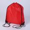 Offsetdruck-rote Sport-Zugschnur-Rucksäcke mit Baumwollsegeltuch-Material fournisseur