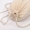 Leere Baumwollzugschnur-Taschen/personifizierten kleine Gewebe-Taschen mit Zugschnur fournisseur