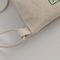 Schöner Zugschnur-Segeltuch-Kleidersack, aufbereitete kleine Stoff-Zugschnur-Taschen fournisseur