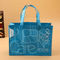 Faltbare Blau-nicht gesponnene Geschenk-Taschen, lamellierte nicht gesponnene wiederverwendbare Taschen fournisseur