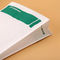 Weiße und grüne nicht Gewebes-Taschen mit Drucklogo auf der Oberfläche fournisseur