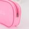 Plastiktasche rosa Make-up PVCs mit magischem Band und Schnur-Handwerks-nähender Oberfläche fournisseur