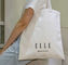 Elegante Schulter-Monogrammed Segeltuch-Einkaufstaschen für schöne Mädchen-Wäsche im Wasser fournisseur