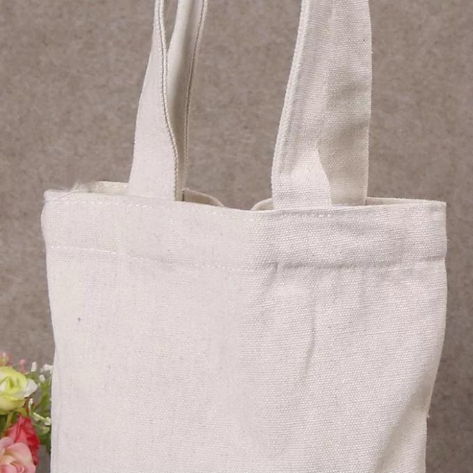 Druckeinkaufsbaumwollsegeltuch-Tasche, kundenspezifisches Logo-weiße Baumwolleinkaufstasche